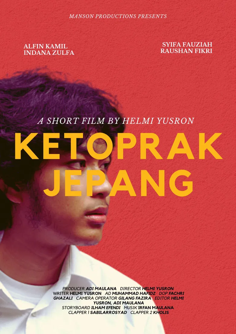 Ketoprak Jepang poster background