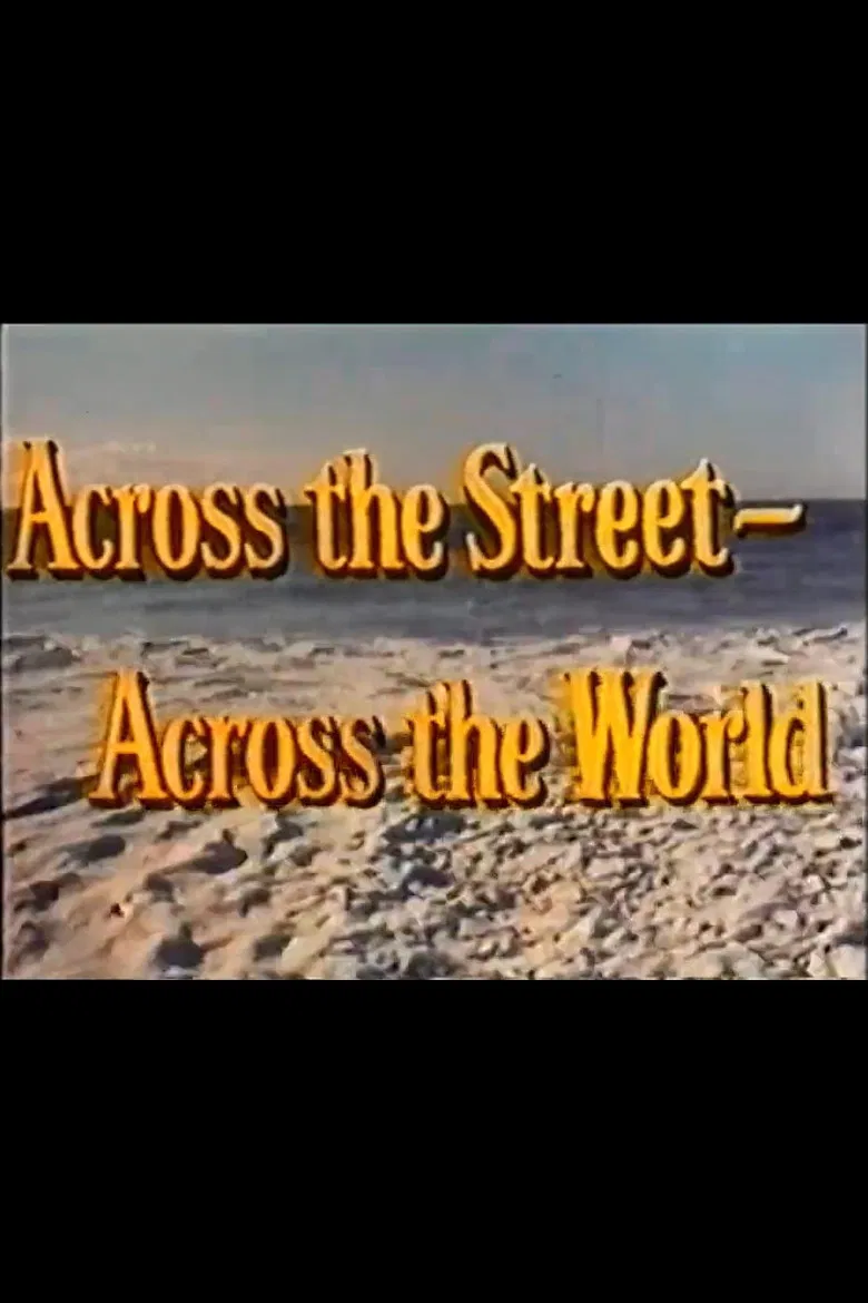 Across the Street—Across the World poster background