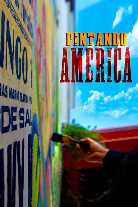 Painting America poster background