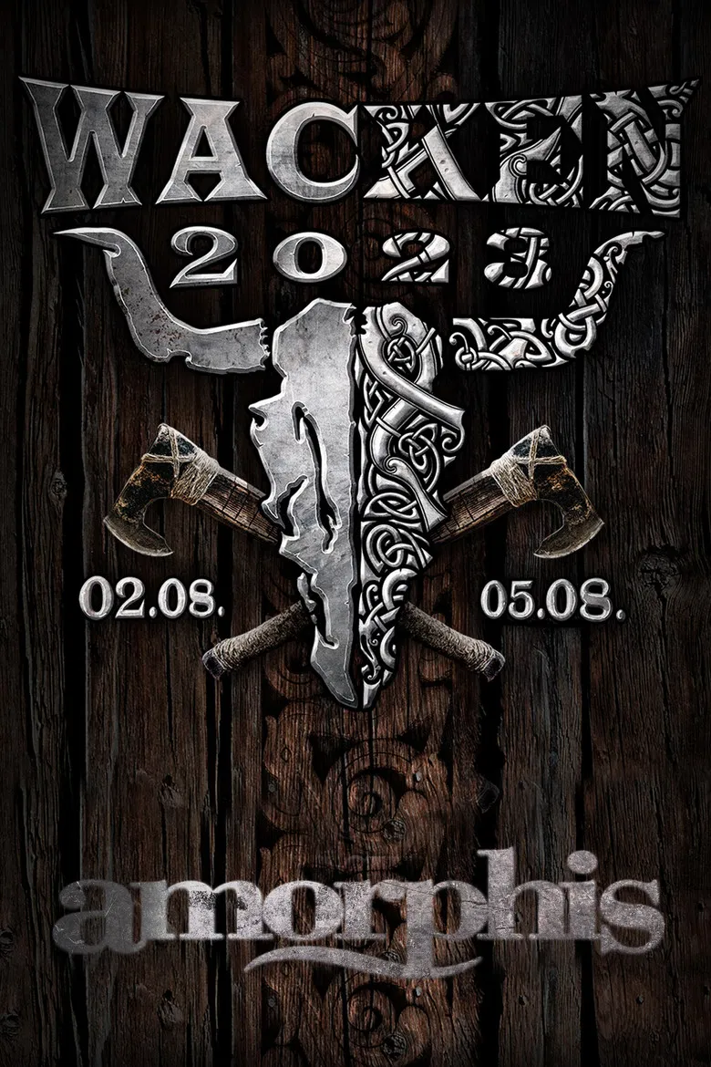 Amorphis - Wacken Open Air poster background