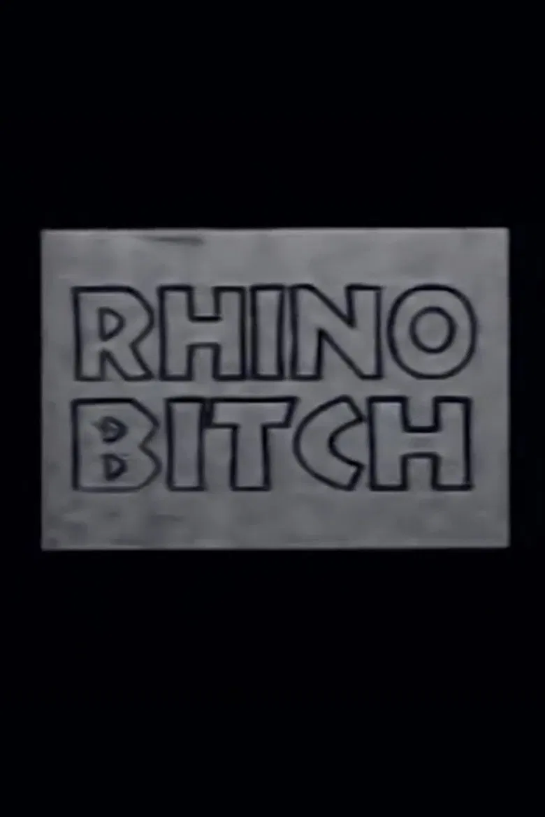 Rhino Bitch poster background