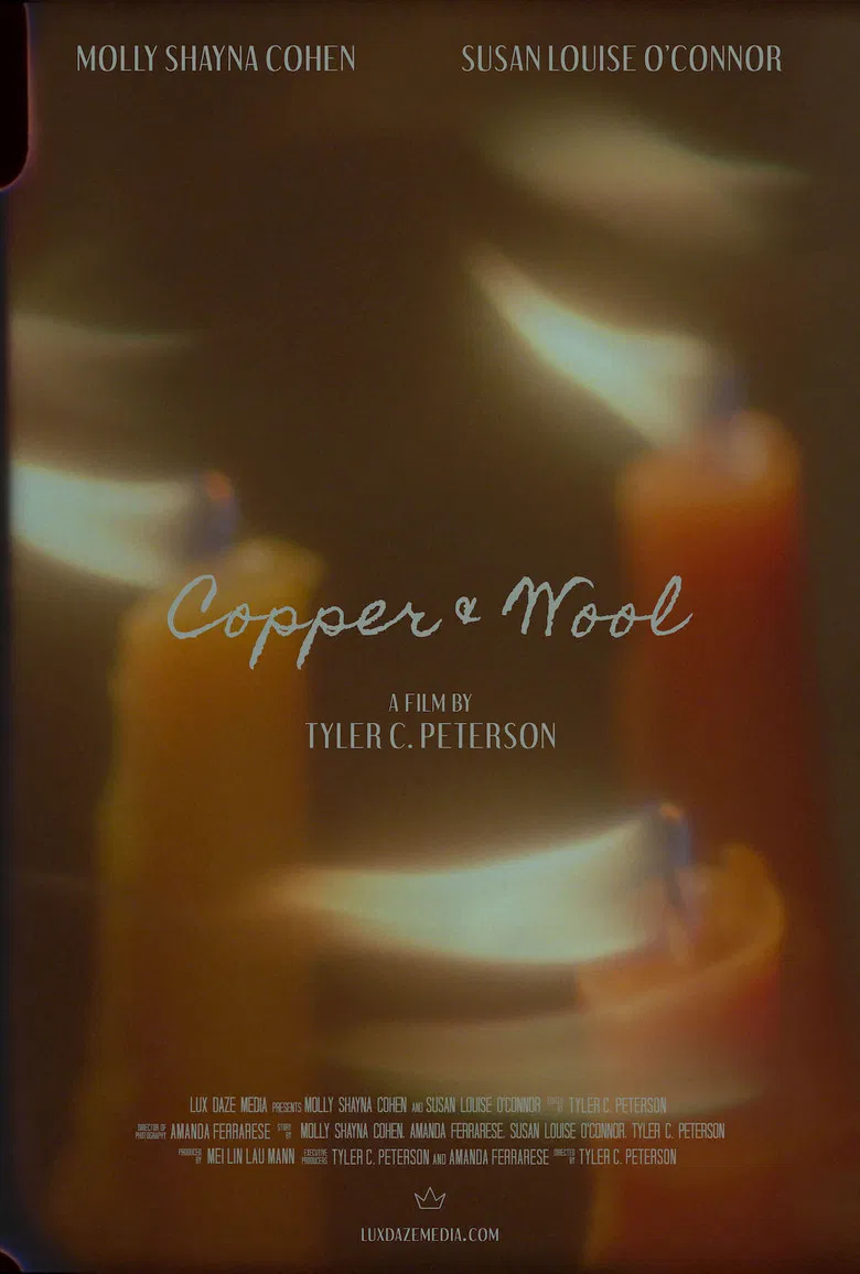 Copper & Wool poster background