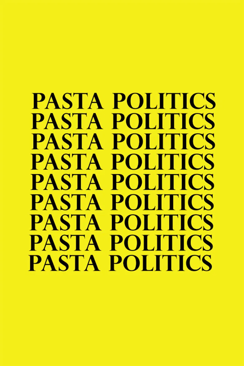 Pasta Politics poster background
