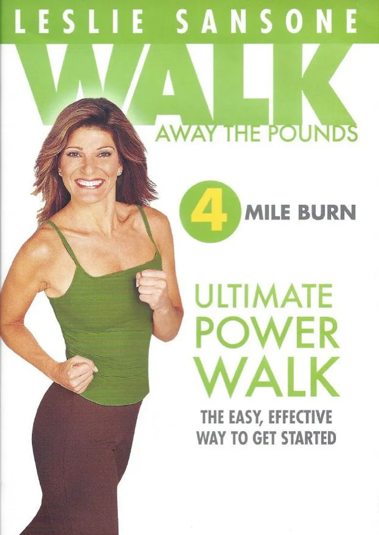 Walk Away the Pounds: 4 Mile Burn poster background
