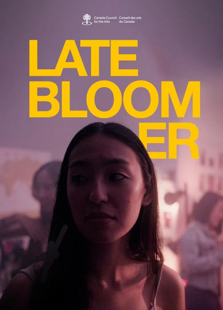 Late Bloomer poster background