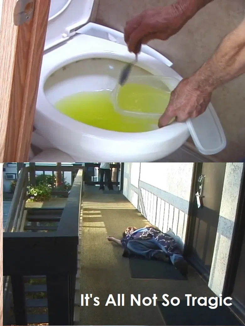 It's All Not So Tragic poster background