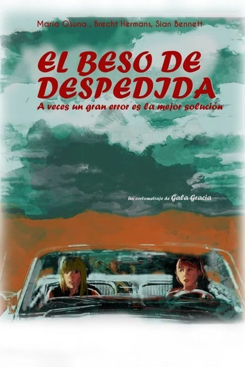 El beso de despedida poster background