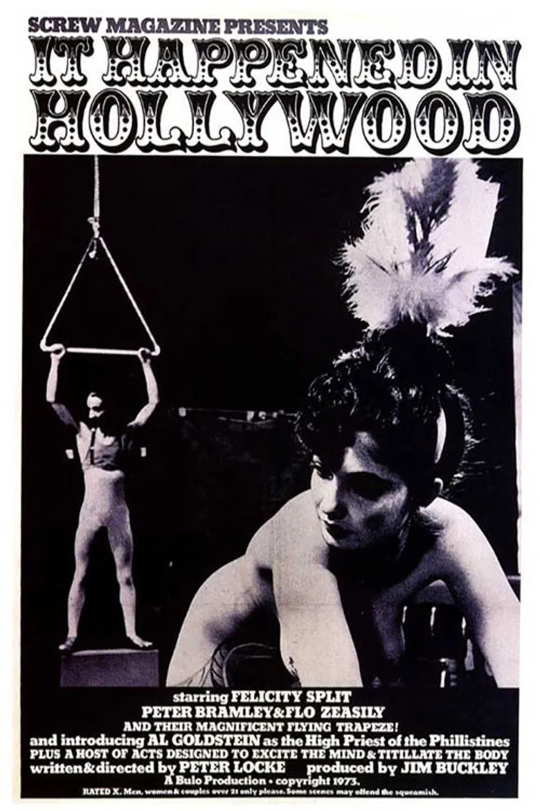 It Happened in Hollywood poster background