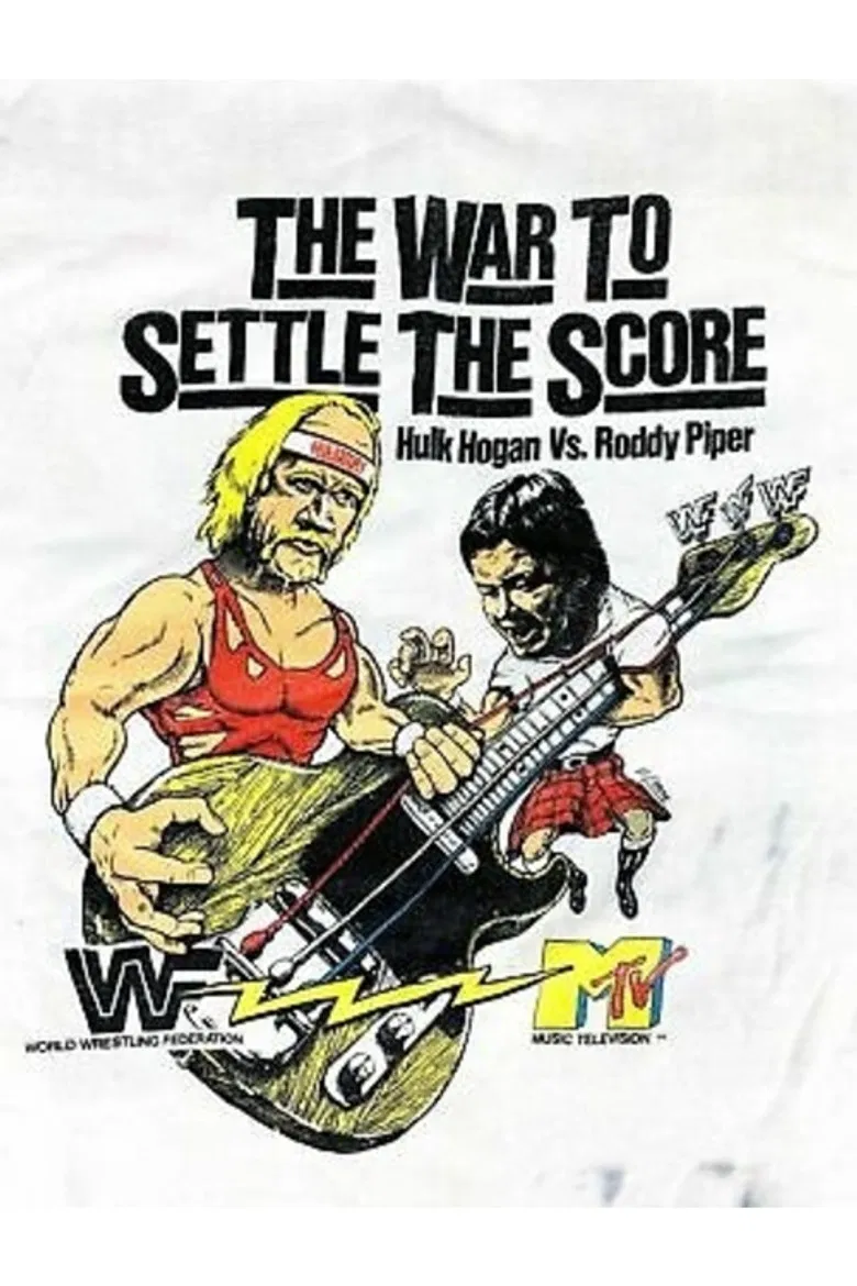 WWE War to Settle the Score poster background