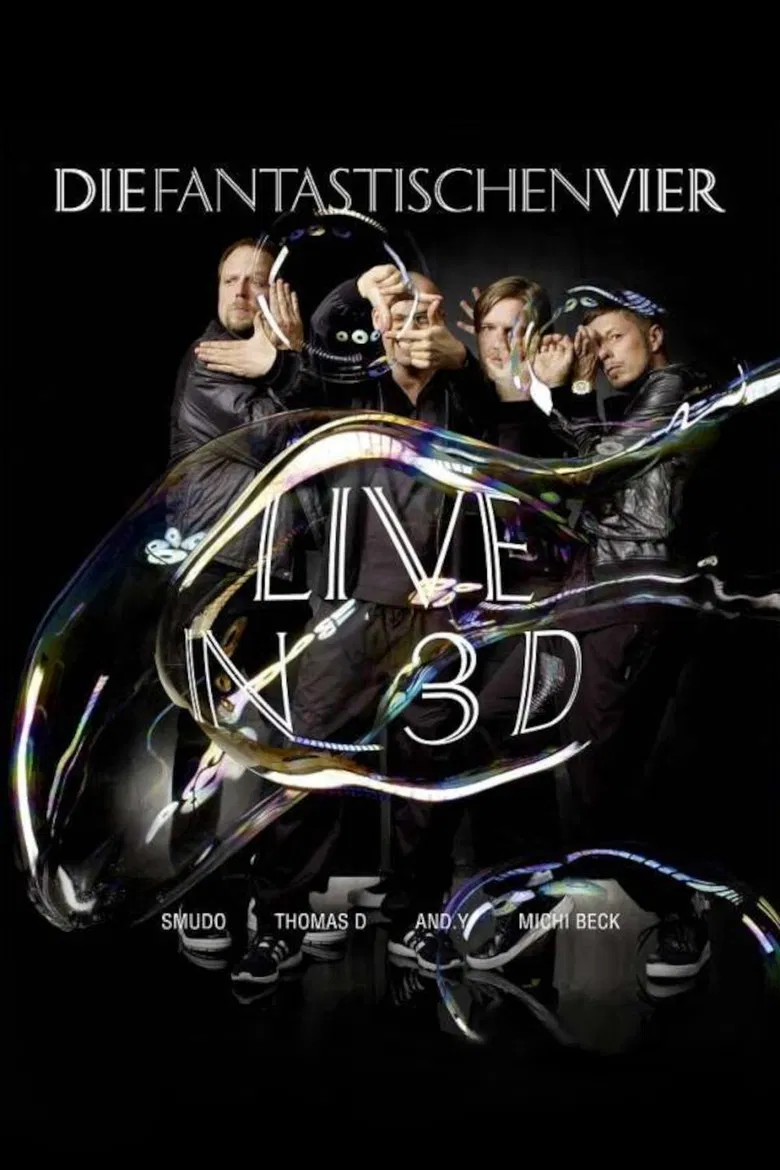 Die Fantastischen Vier - Live in 3D poster background