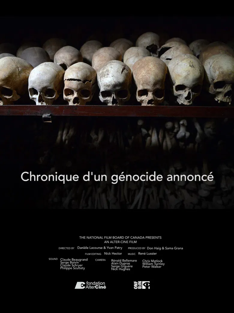 Chronicle of a Genocide Foretold poster background
