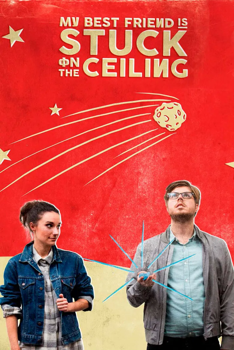 My Best Friend Is Stuck on the Ceiling poster background