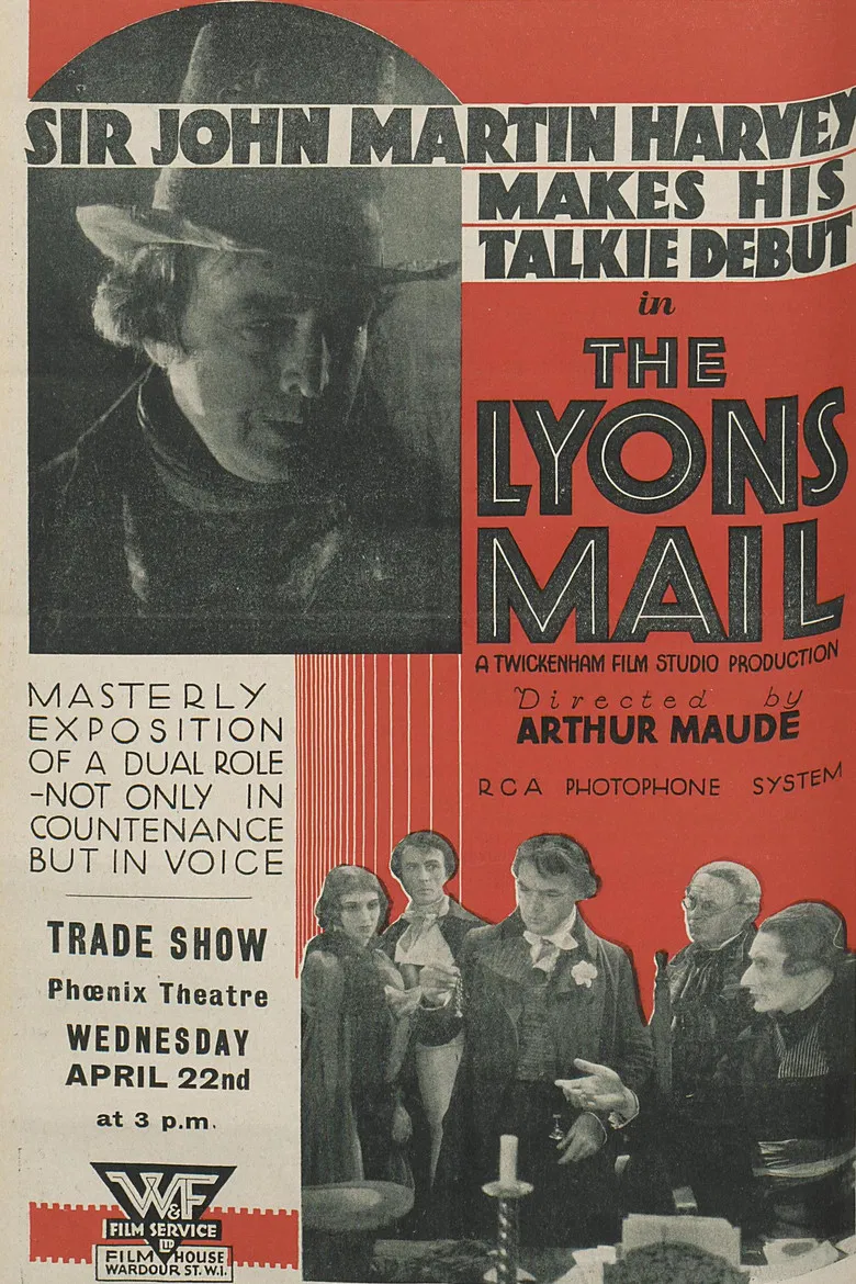 The Lyons Mail poster background