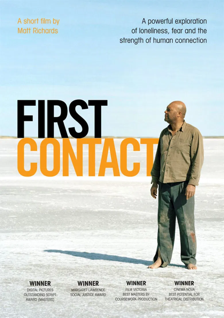 First Contact poster background