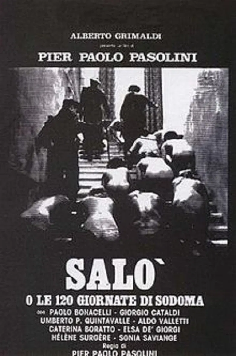 The End of Salò poster background