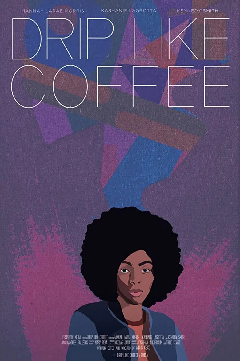Drip Like Coffee poster background