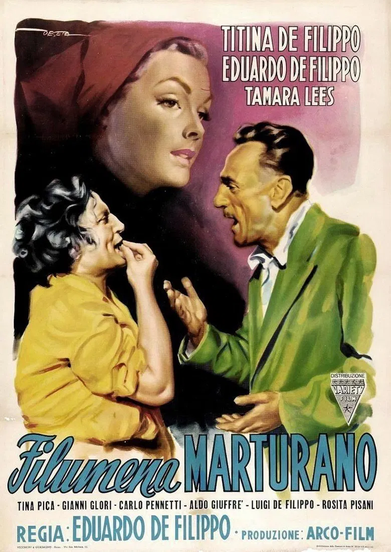 Filumena Marturano poster background