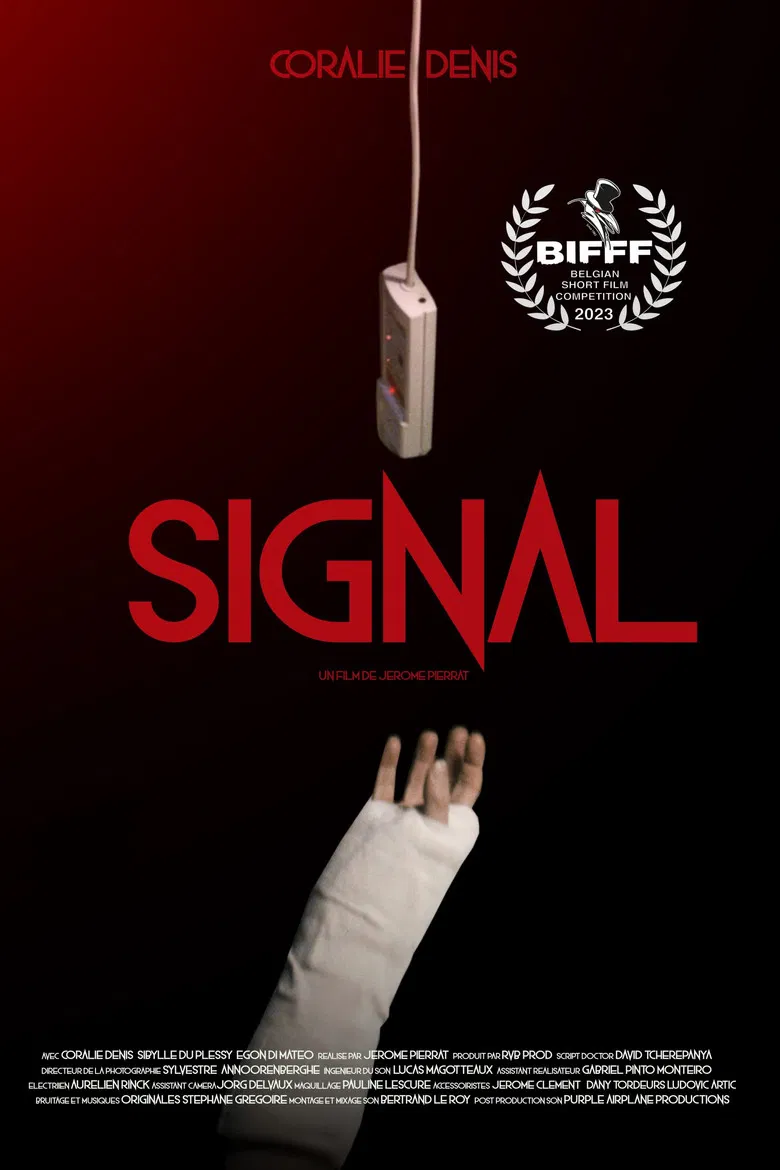 Signal poster background