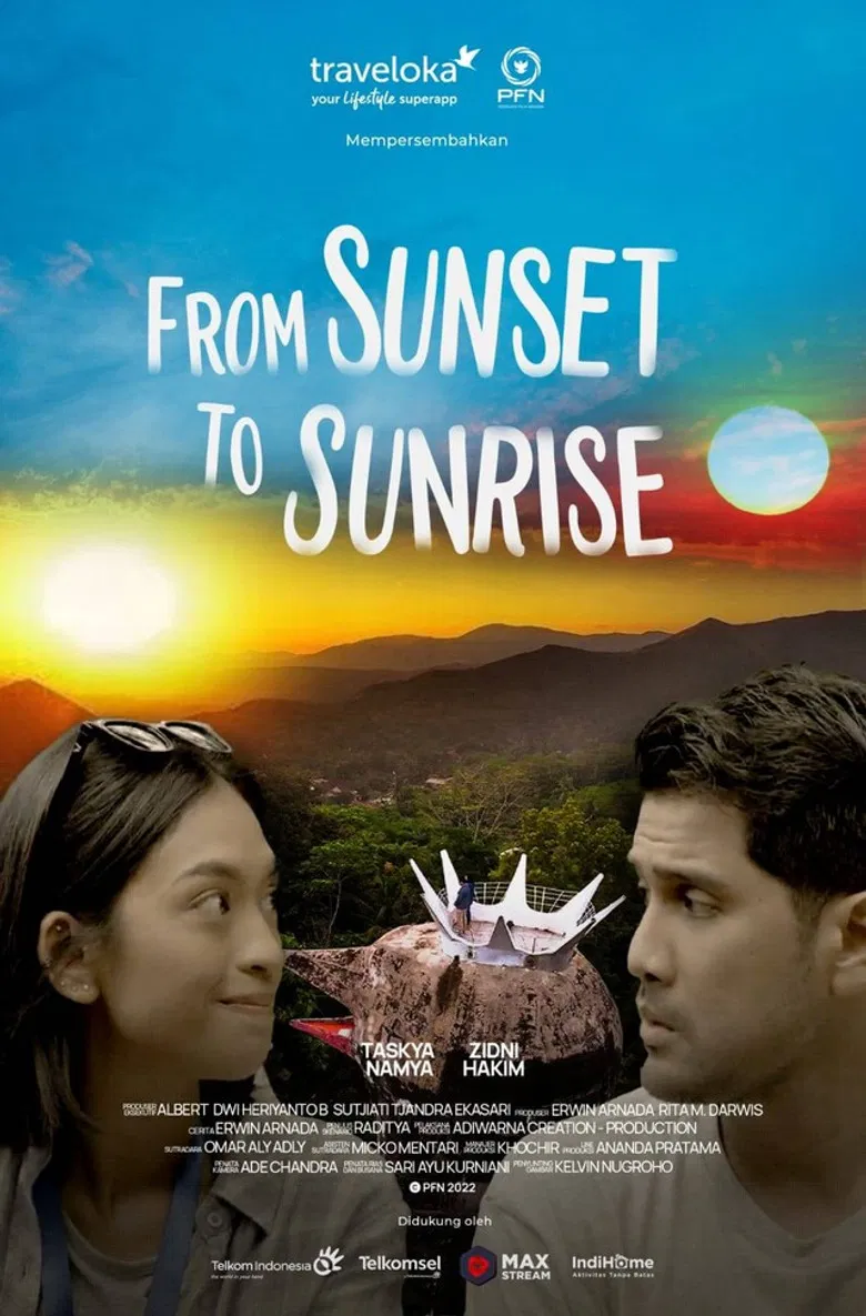 From Sunset To Sunrise poster background