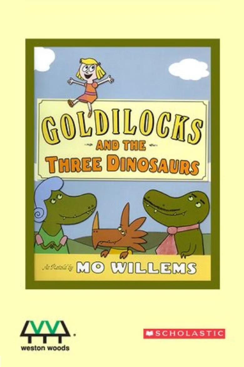 Goldilocks and the Three Dinosaurs poster background