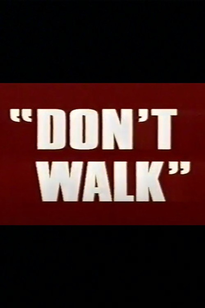 Don't Walk poster background