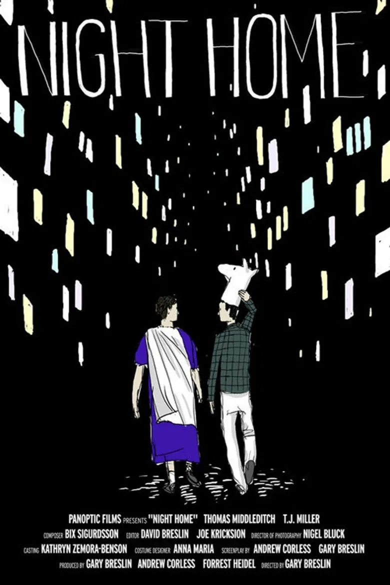 Night Home poster background