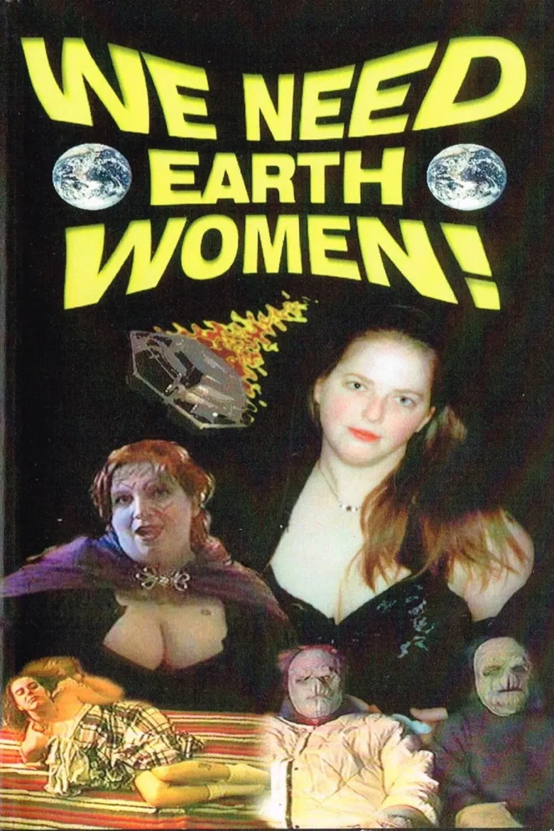 We Need Earth Women! poster background