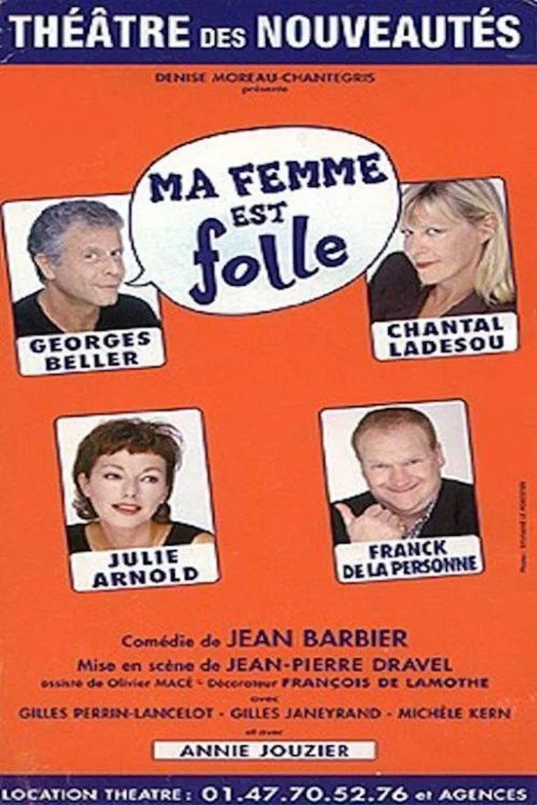 Ma femme est folle poster background