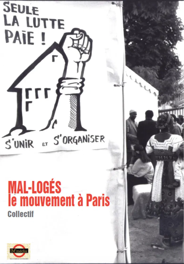 MAL-LOGÉS - le mouvement à Paris poster background
