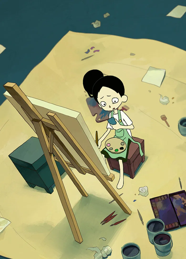 Need a break poster background