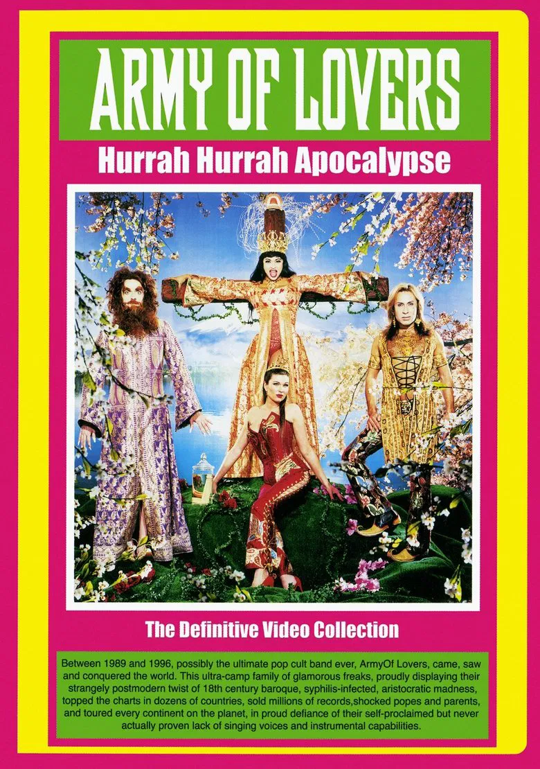 Army Of Lovers Hurrah Hurrah Apocalypse poster background