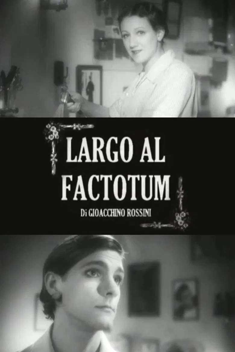 Largo al factotum poster background
