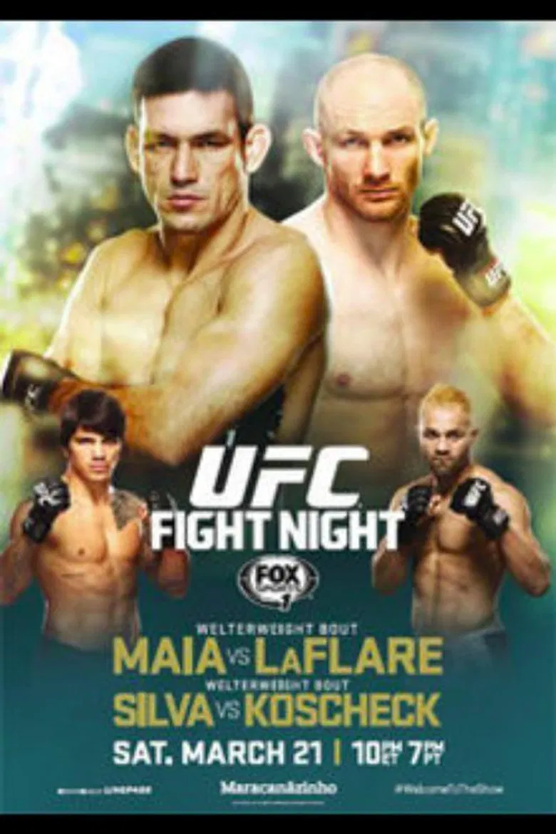 UFC Fight Night 62: Maia vs. LaFlare poster background
