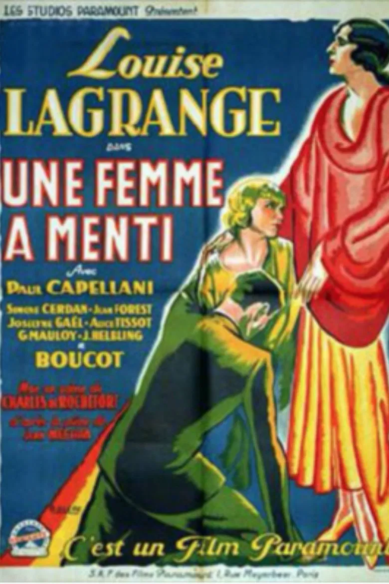 Une femme a menti poster background
