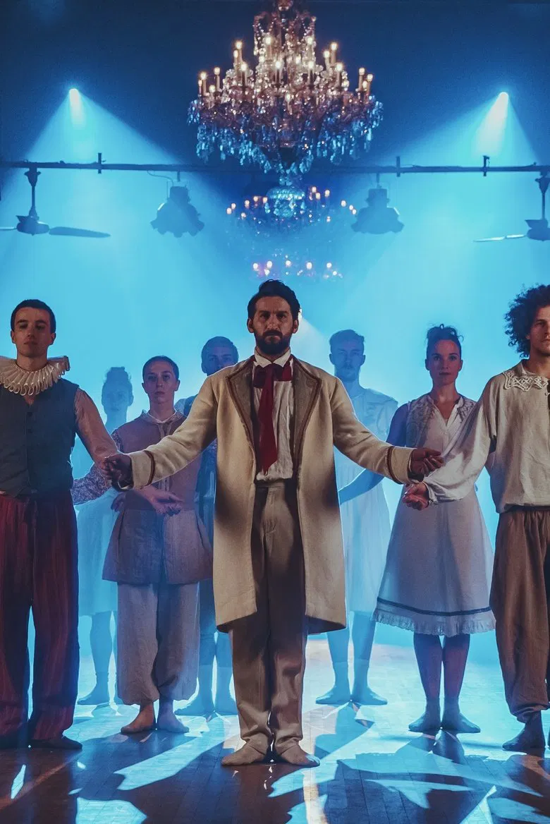 Clowns poster background