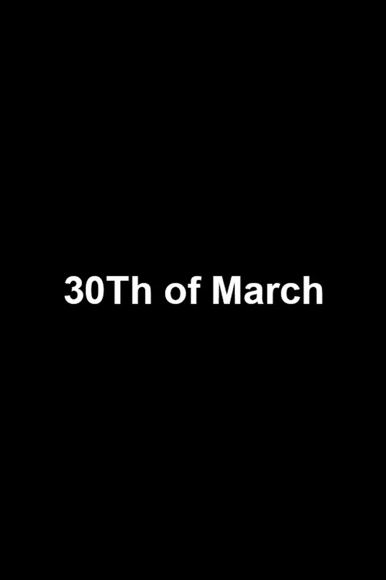 30Th of March poster background