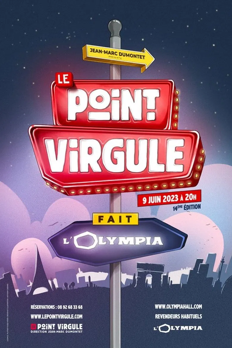 Le Point Virgule fait l'Olympia - 14e édition poster background