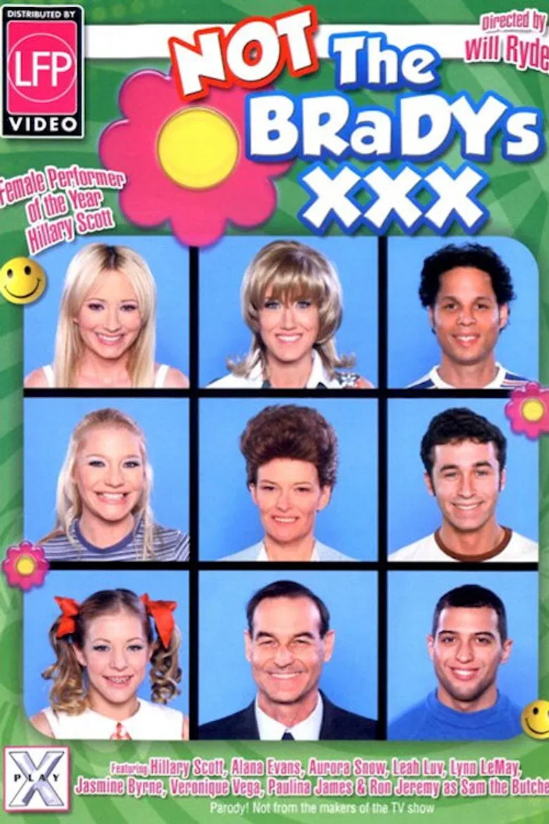 Not the Bradys - XXX poster background