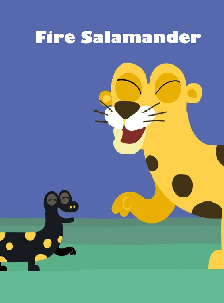 Fire Salamander poster background