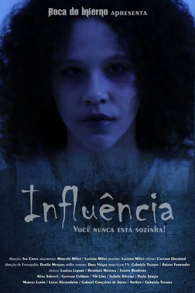 Influência poster background