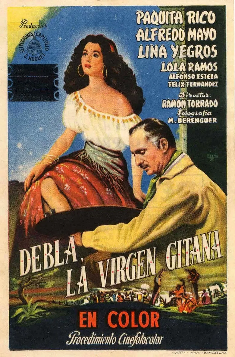 La virgen gitana poster background