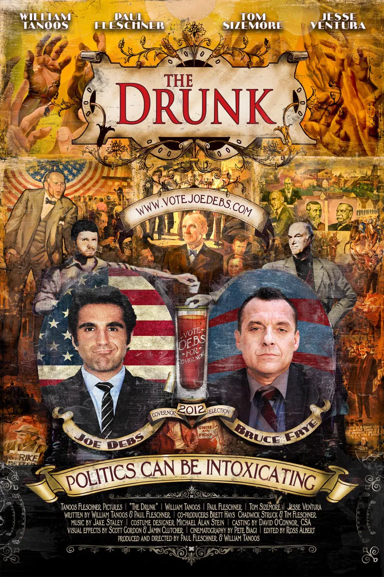 The Drunk poster background