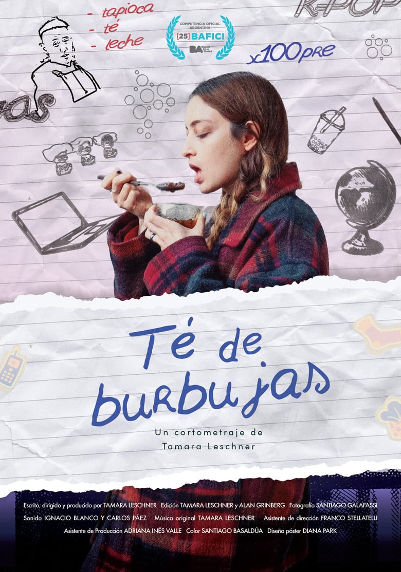 Té de Burbujas poster background