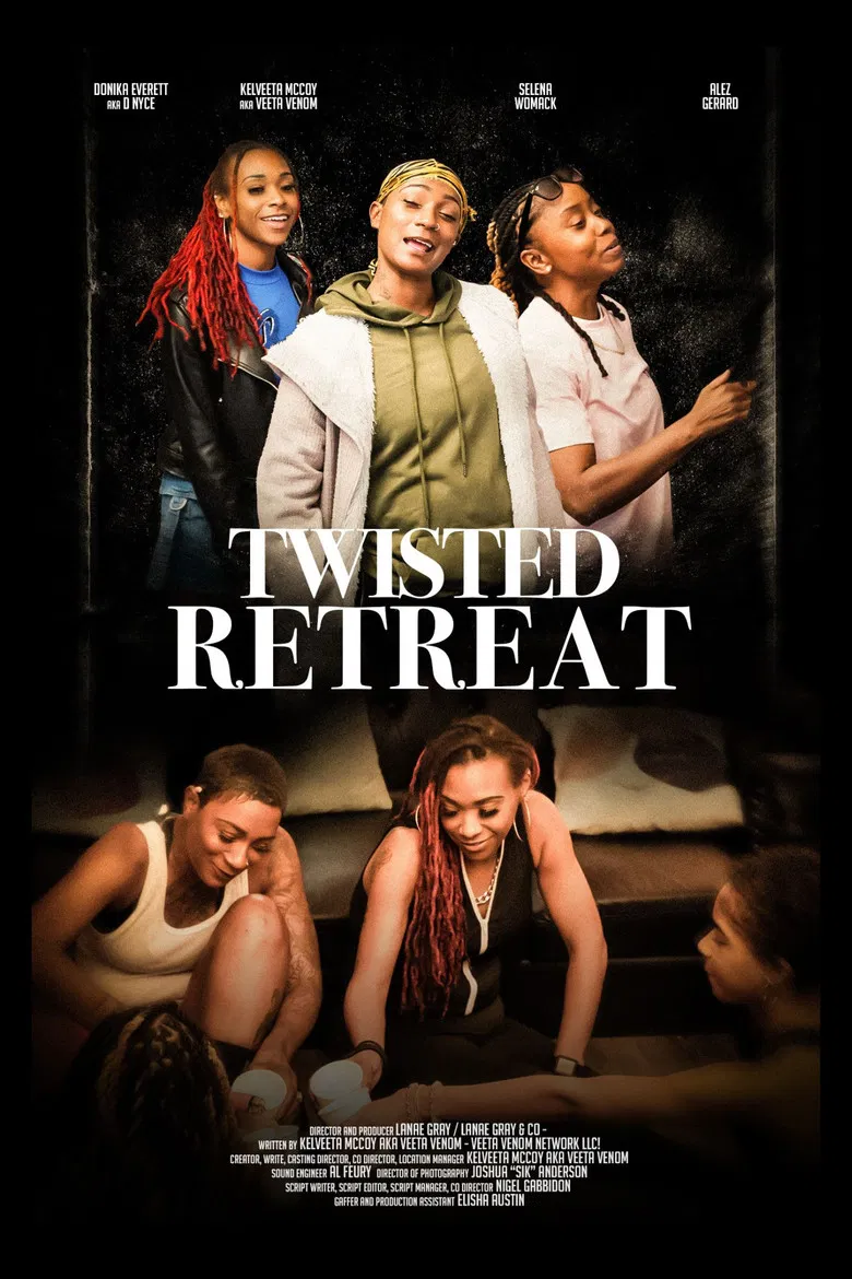 Twisted Retreat poster background