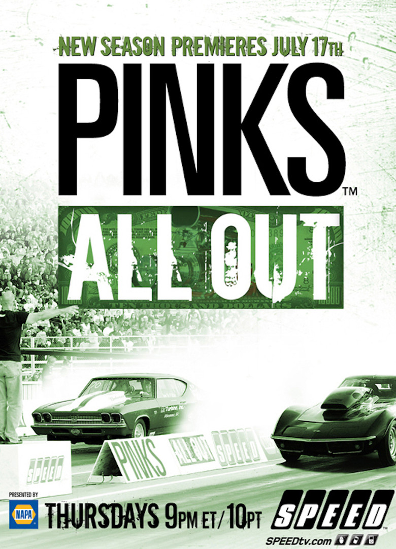 Pinks: All Out poster background