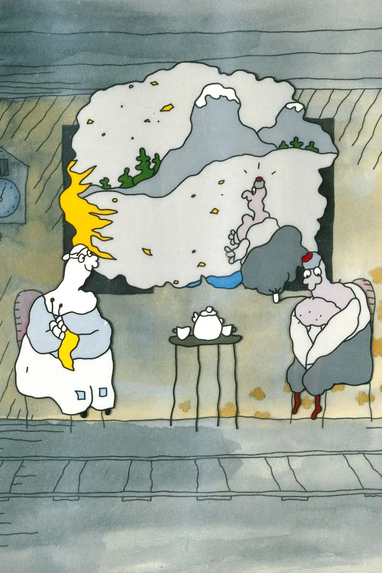 Home on the Rails poster background