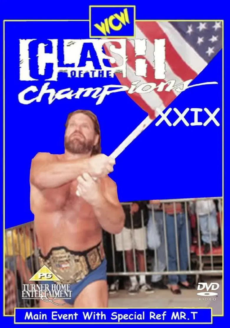 WCW Clash of The Champions XXIX poster background