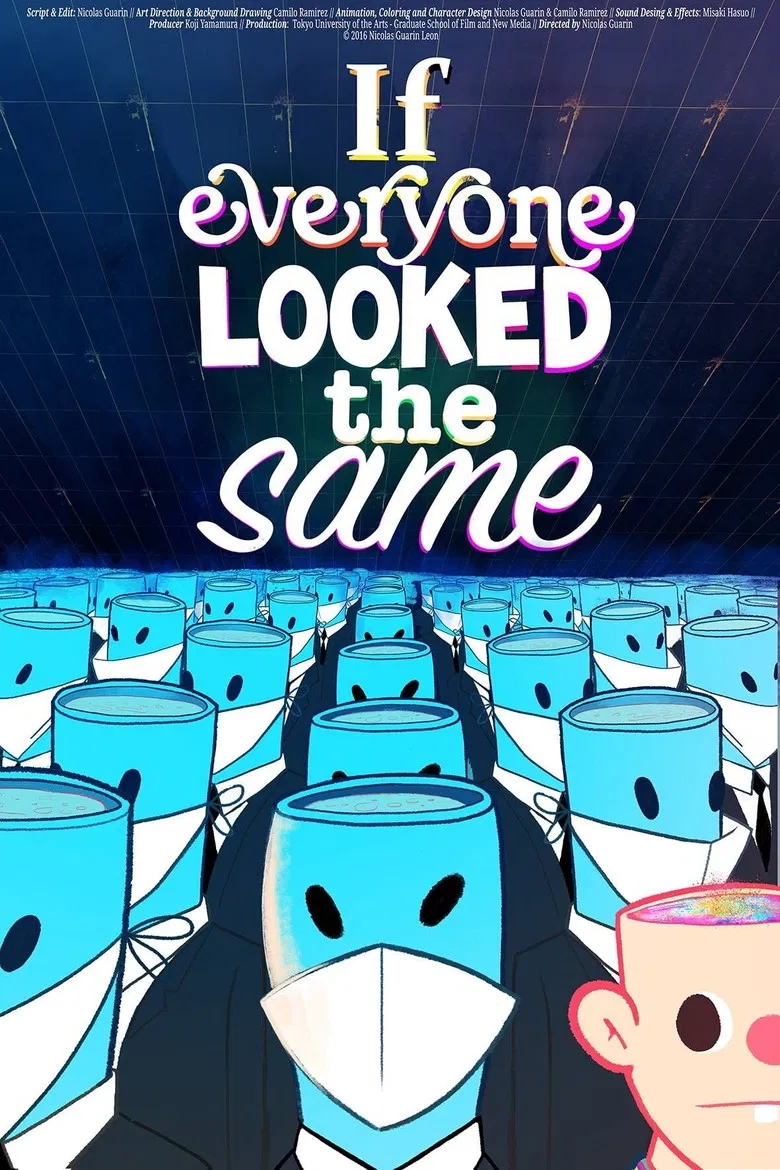 If Everyone Looked the Same poster background