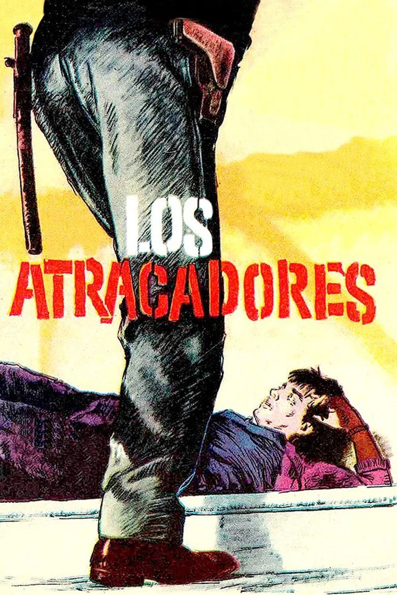 Los atracadores poster background