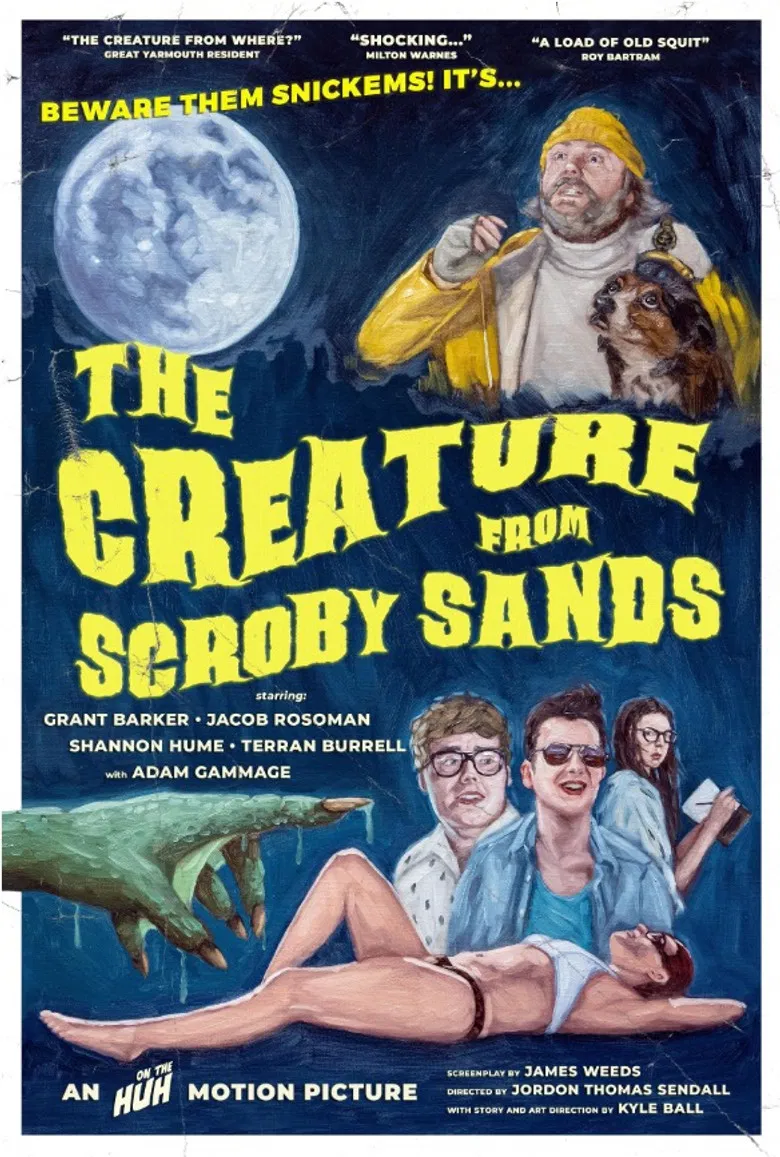 The Creature from Scroby Sands poster background